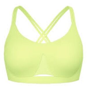 VSX Elevate Strappy Comfort Sports Bra large DD neon yellow women’s